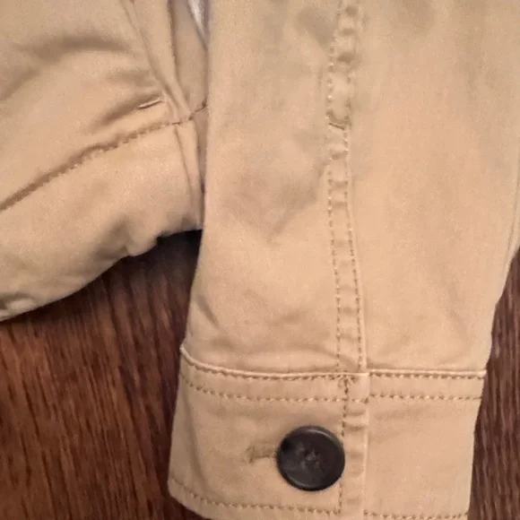 🎈🎈BANANA REPUBLIC Khaki Shirt Jacket - Picture 5 of 6